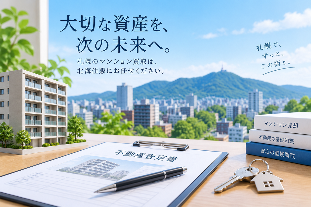 札幌のマンション無料査定と直接買取